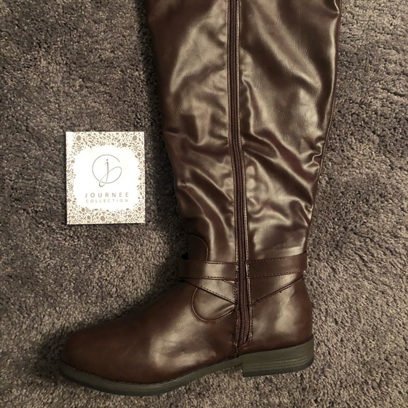 *NEVER WORN*Journee- April Wide Calf Riding Boot - Picture 2 of 5